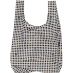Bolsa Baggu Estándar Reciclada Gingham Hearts - ECRU