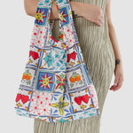 Bolsa Baggu Estándar Reciclada Sunshine Tile - ECRU