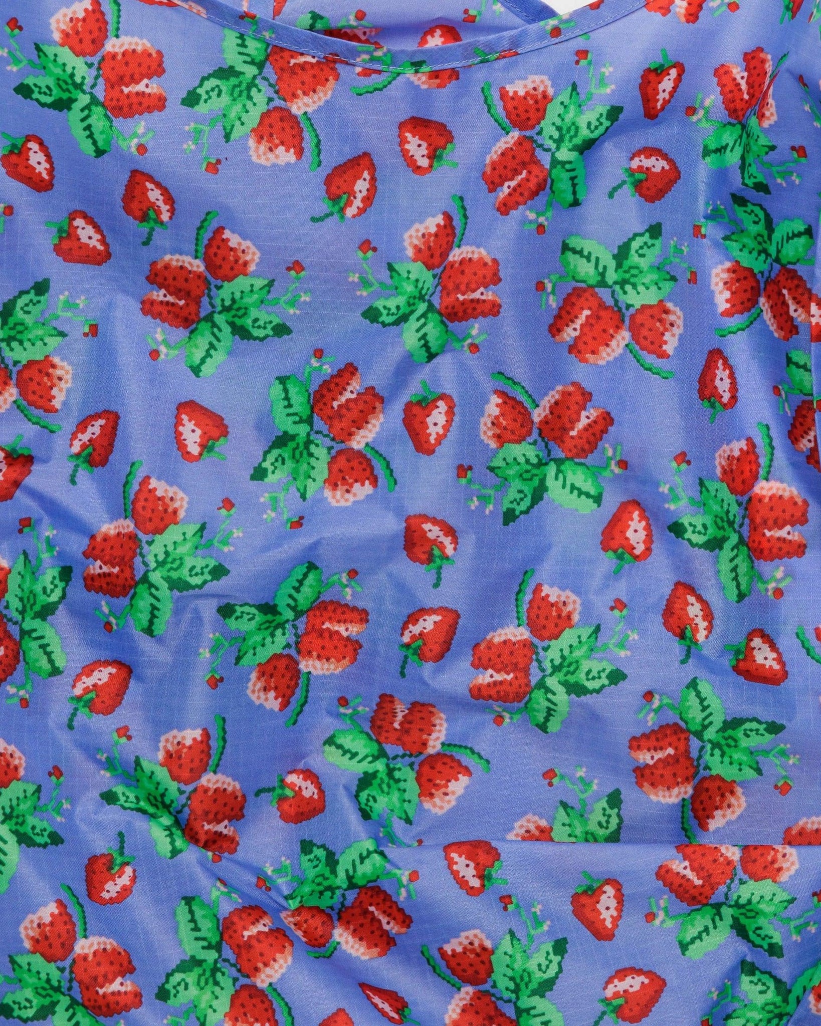 Bolsa Baggu Estándar Reciclada Wild Strawberries - ECRU