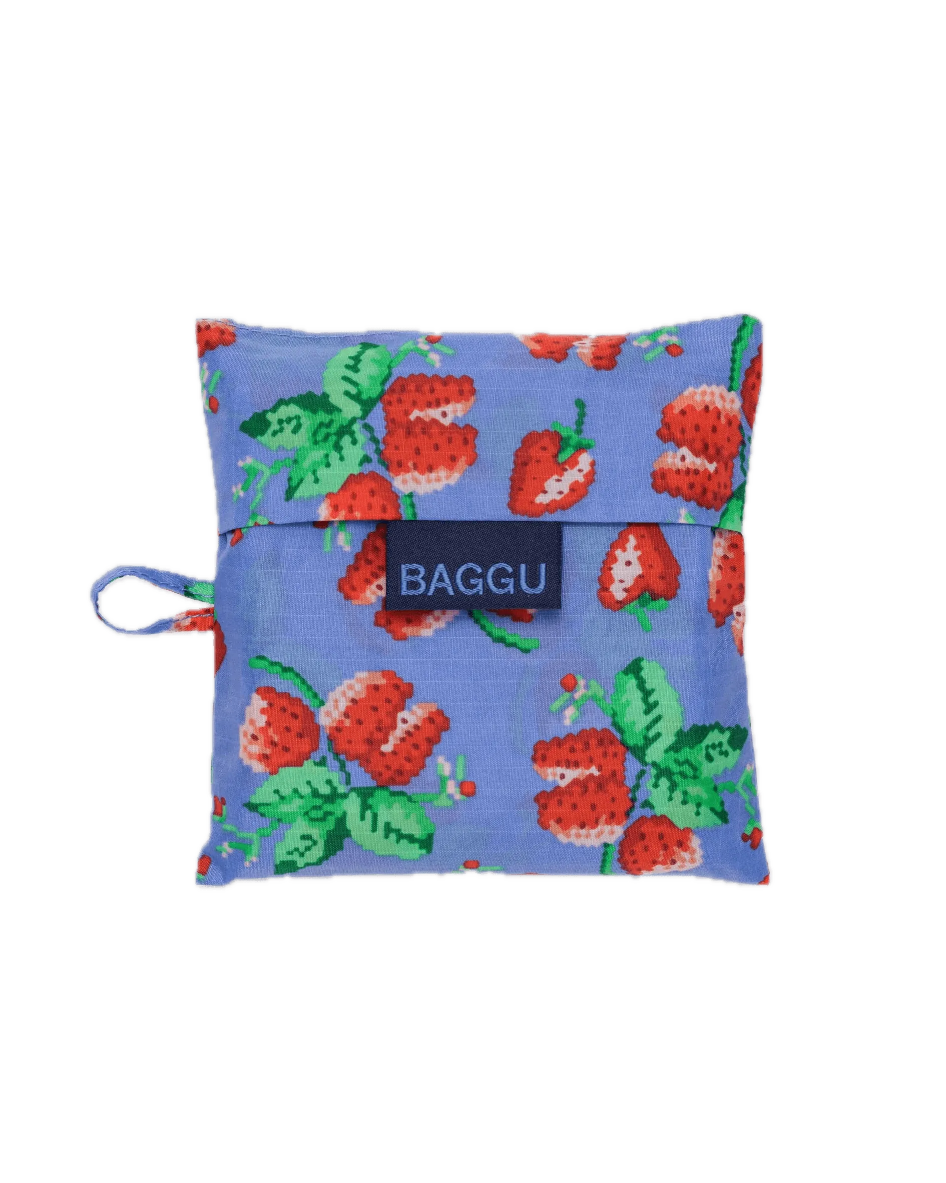 Bolsa Baggu Estándar Reciclada Wild Strawberries - ECRU