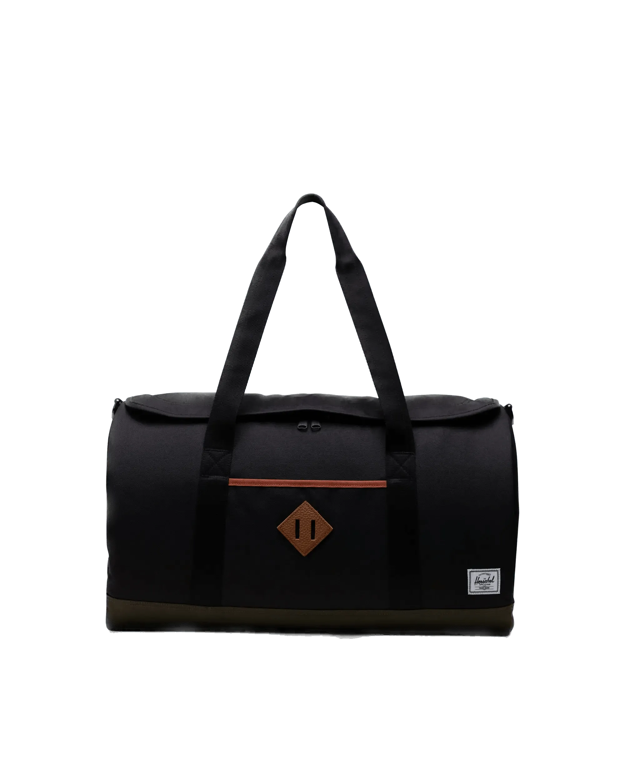Bolsa Herschel Heritage Duffle Black Ivy Green Chutney - ECRU
