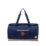 Bolsa Herschel Heritage Duffle Peacoat Light Taupe Whitecap Gray - ECRU