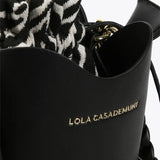 Bolso LOLA CASADEMUNT Bombonera Asa Corta Negro