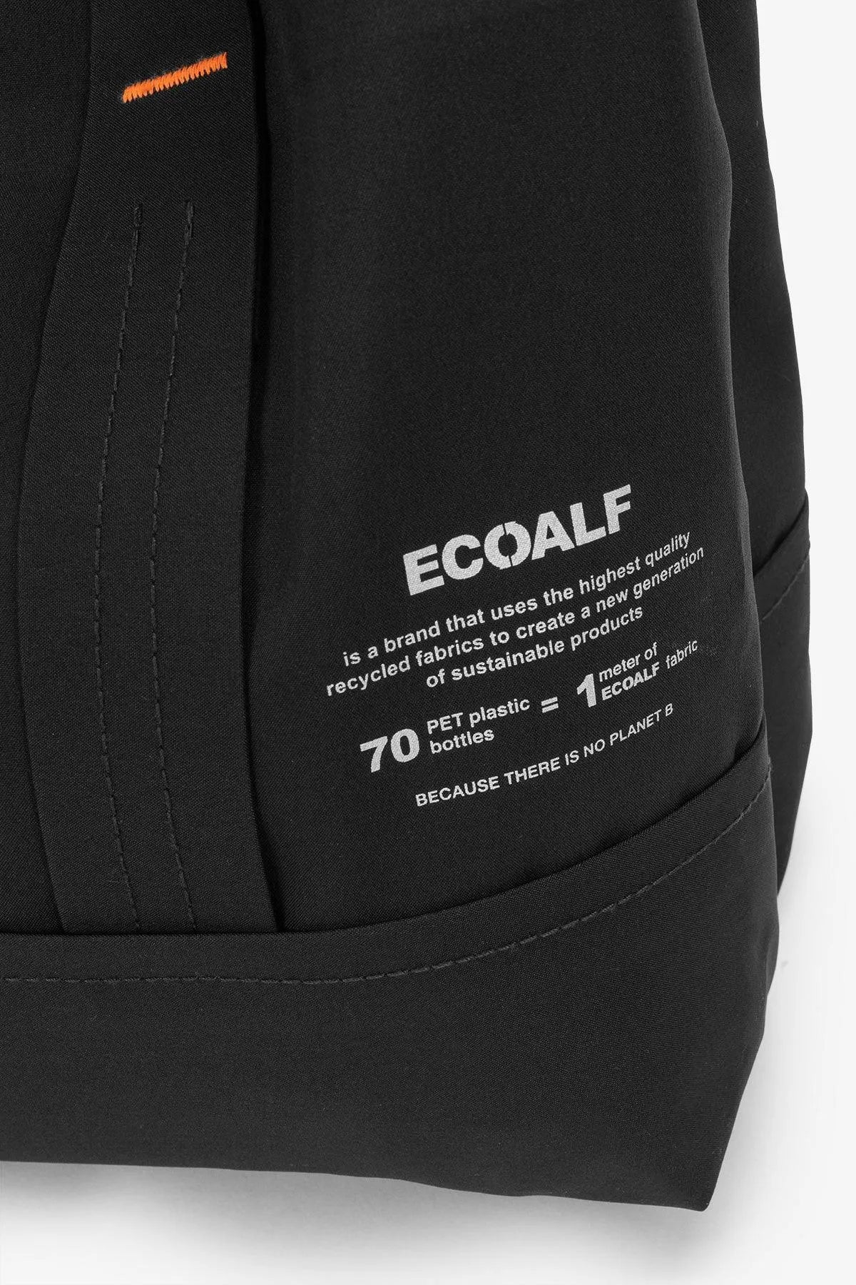 Bolso ECOALF Bonded Tote Negro - ECRU