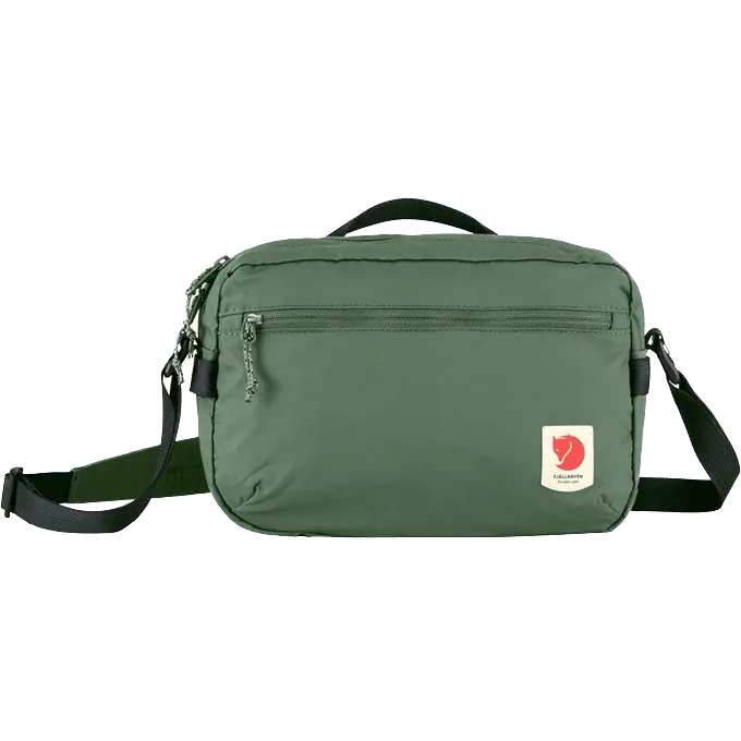 Bolso Fjallraven High Coast Crossbody Patina Green - ECRU