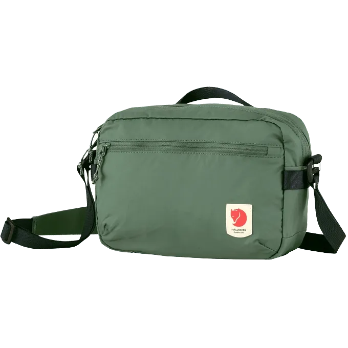 Bolso Fjallraven High Coast Crossbody Patina Green - ECRU
