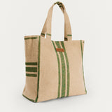 ESE oder ESE Illetes Green Stripes Bag 