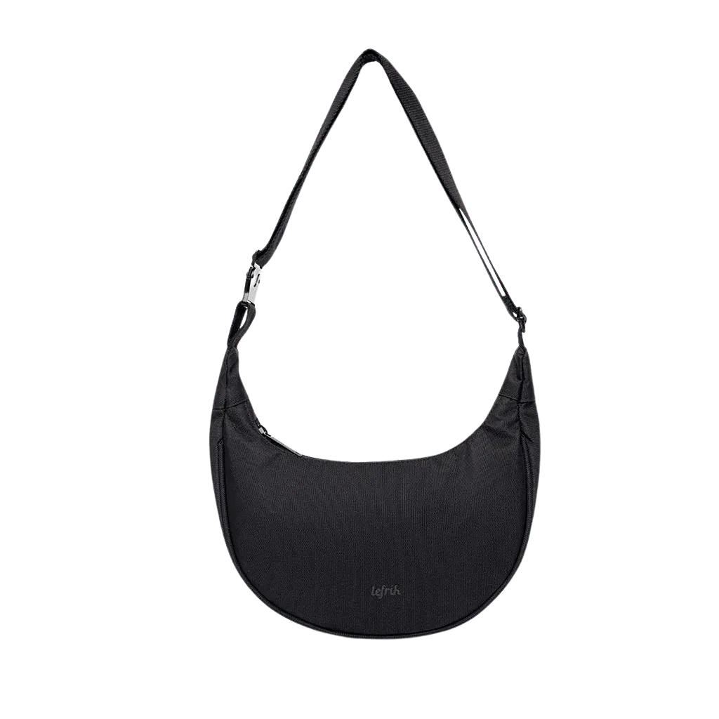 Bolso Lefrik Lua Black Stripes - ECRU