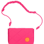 Bolso Loreak Mendian Belthy Fuchsia - ECRU