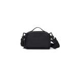 Bolso Rains Box Bag Micro Black - ECRU
