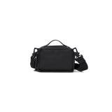 Bolso Rains Box Bag Micro Black - ECRU