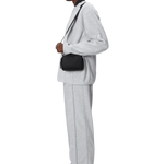 Bolso Rains Box Bag Micro Black - ECRU