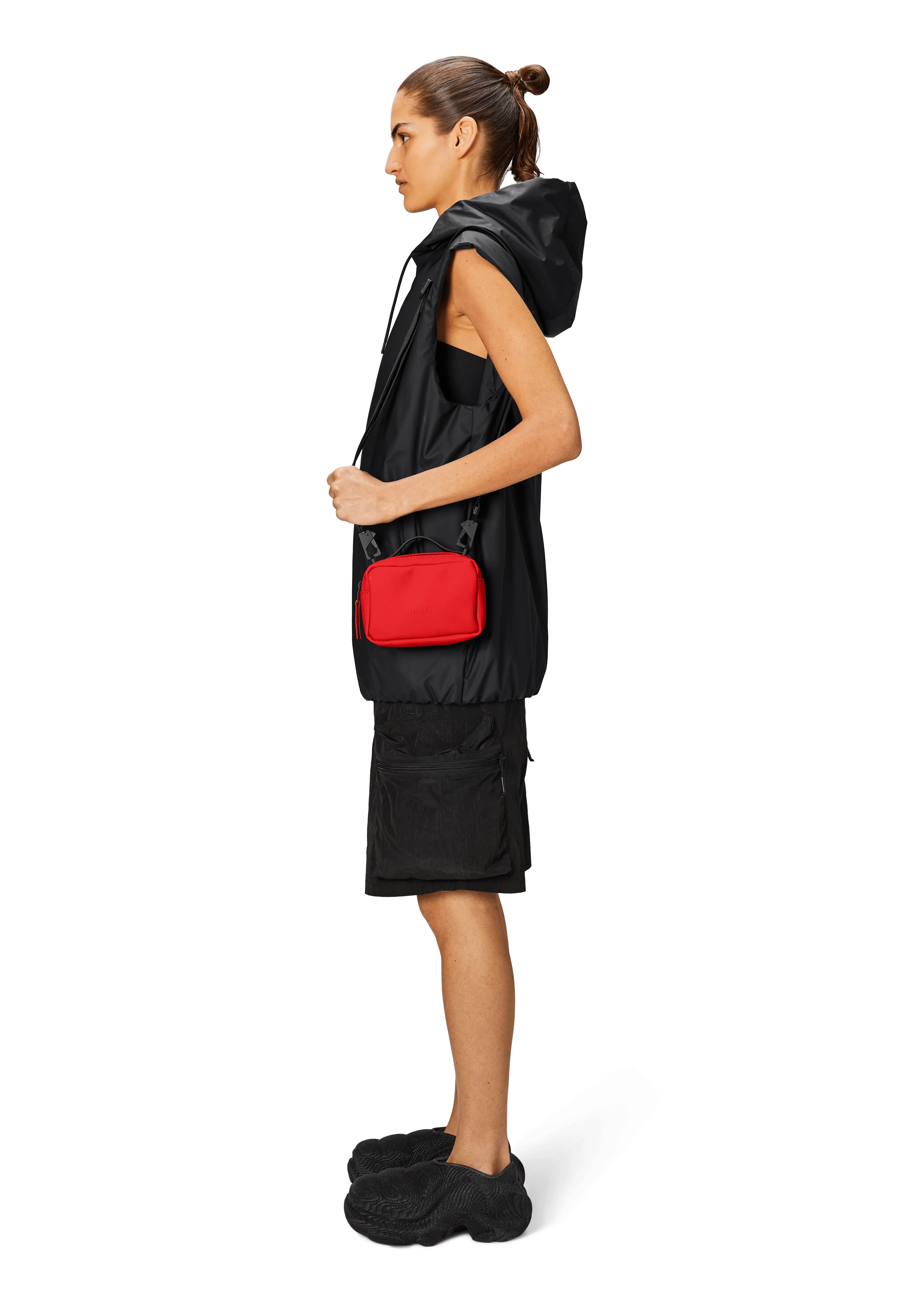 Bolso RAINS Box Bag Micro Fire - ECRU