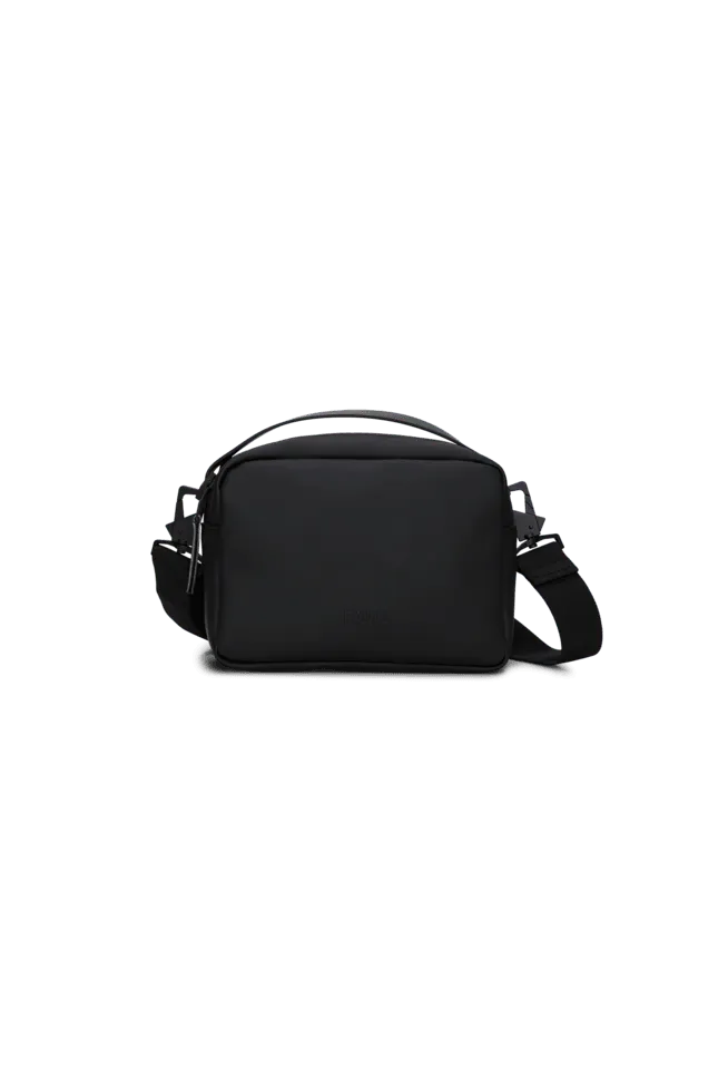Bolso Rains Box Bag Negro - ECRU