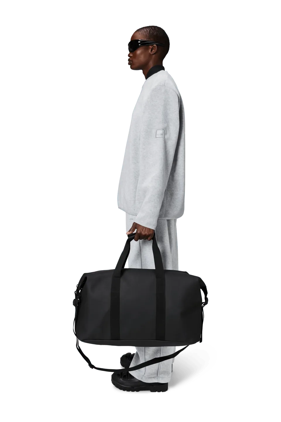 Bolso Rains Hilo Weekend Bag Black - ECRU