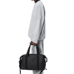 Bolso Rains Hilo Weekend Bag Small Black - ECRU