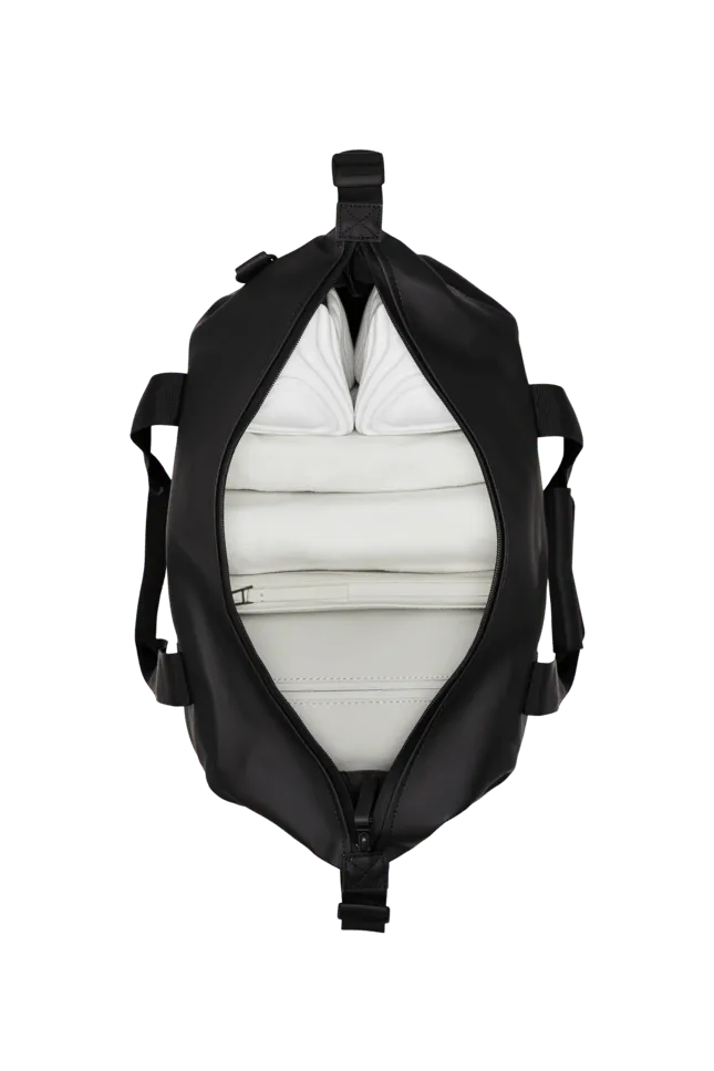 Bolso Rains Hilo Weekend Bag Small Black - ECRU