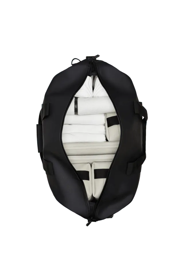 Bolso Rains Hilo Weekend Large Bag Black - ECRU
