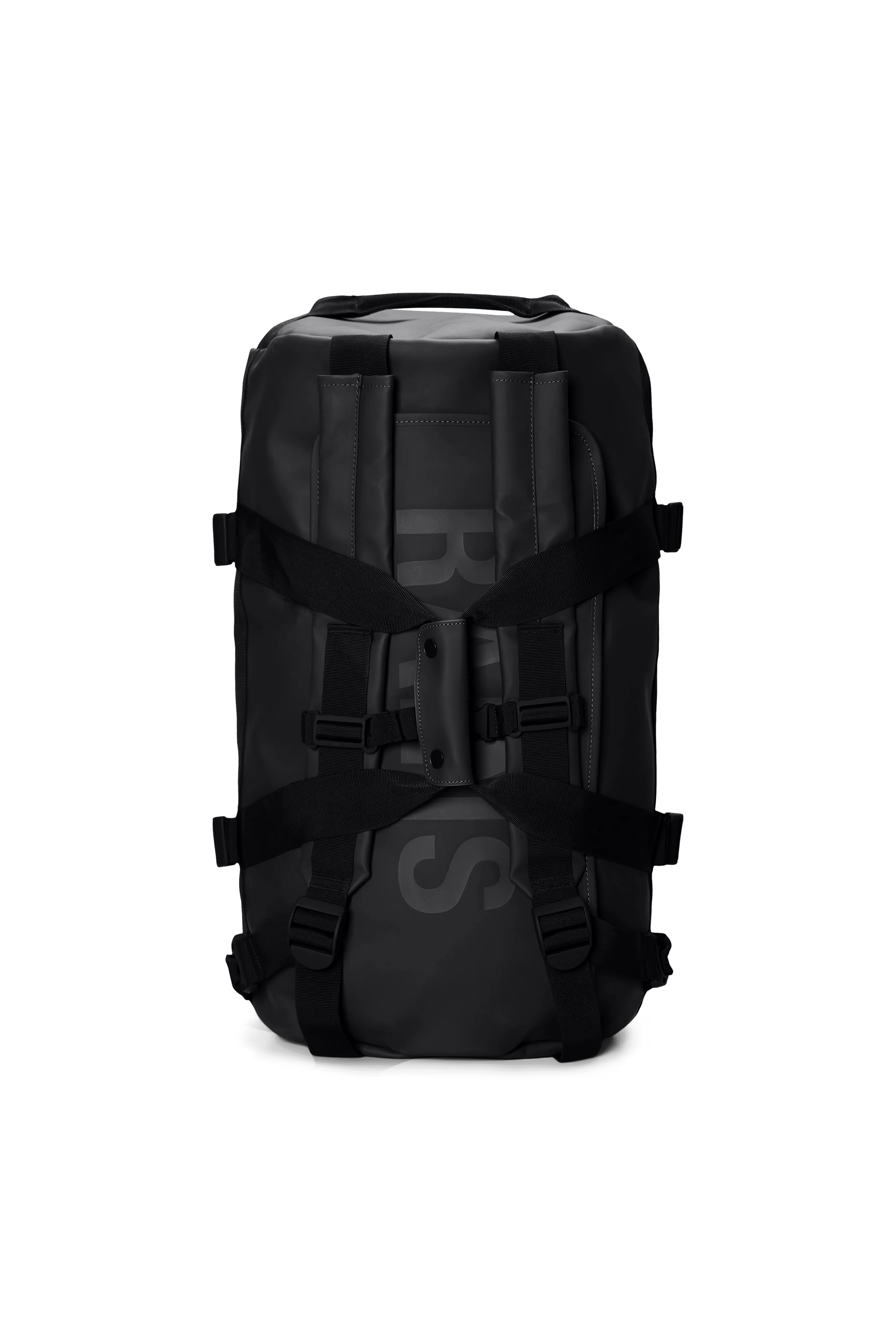 Bolso Rains Texel Duffel Small Negro - ECRU