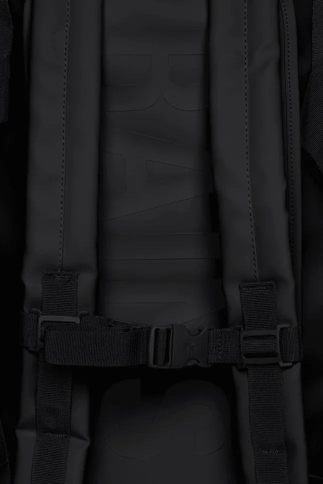 Bolso Rains Texel Duffel Small Negro - ECRU