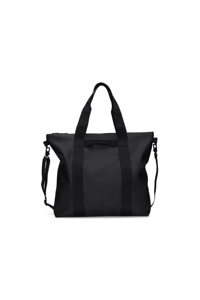 Bolso Rains Tote Bag Black - ECRU