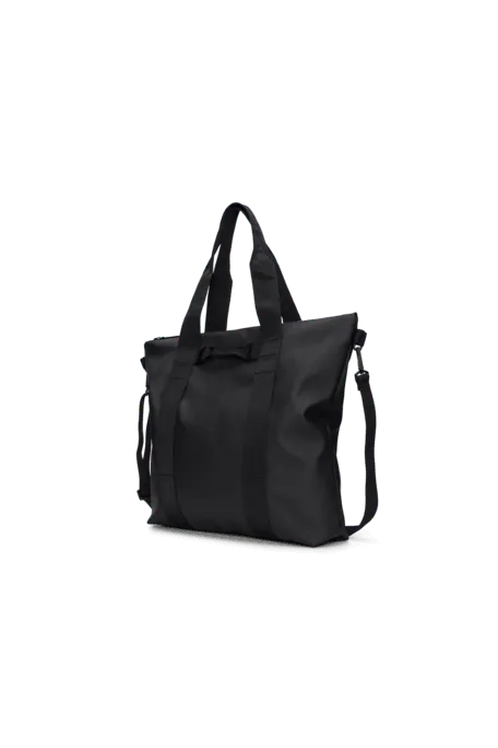 Bolso Rains Tote Bag Black - ECRU