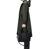 Bolso Rains Tote Bag Micro Black - ECRU