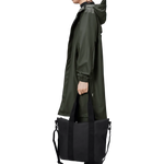 Bolso Rains Tote Bag Mini Black - ECRU