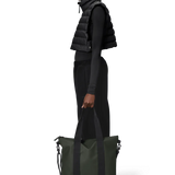 Bolso Rains Tote Bag Mini Green - ECRU