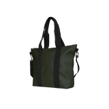 Bolso Rains Tote Bag Mini Green - ECRU
