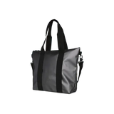 Bolso Rains Tote Bag Mini Metallic Grey - ECRU
