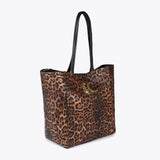 Bolso LOLA CASADEMUNT Shopper Animal Print Leopardo