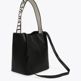 Bolso LOLA CASADEMUNT Shopper Asas Logotipadas Negro