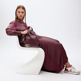 Bolso LOLA CASADEMUNT Shopper Ffecto Piel con Logo LC Ovalado