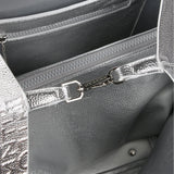 Bolso LOLA CASADEMUNT Shopper Desestructurado Monograma Plateado