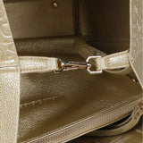 Bolso LOLA CASADEMUNT Shopper Desestructurado Monograma Dorado