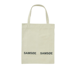 Bolso Shopper Samsøe Samsøe Luca Agate Gray - ECRU