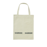 Bolso Shopper Samsøe Samsøe Luca Agate Gray - ECRU