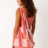 Bolso SKFK Zelai Multicolor Rojo