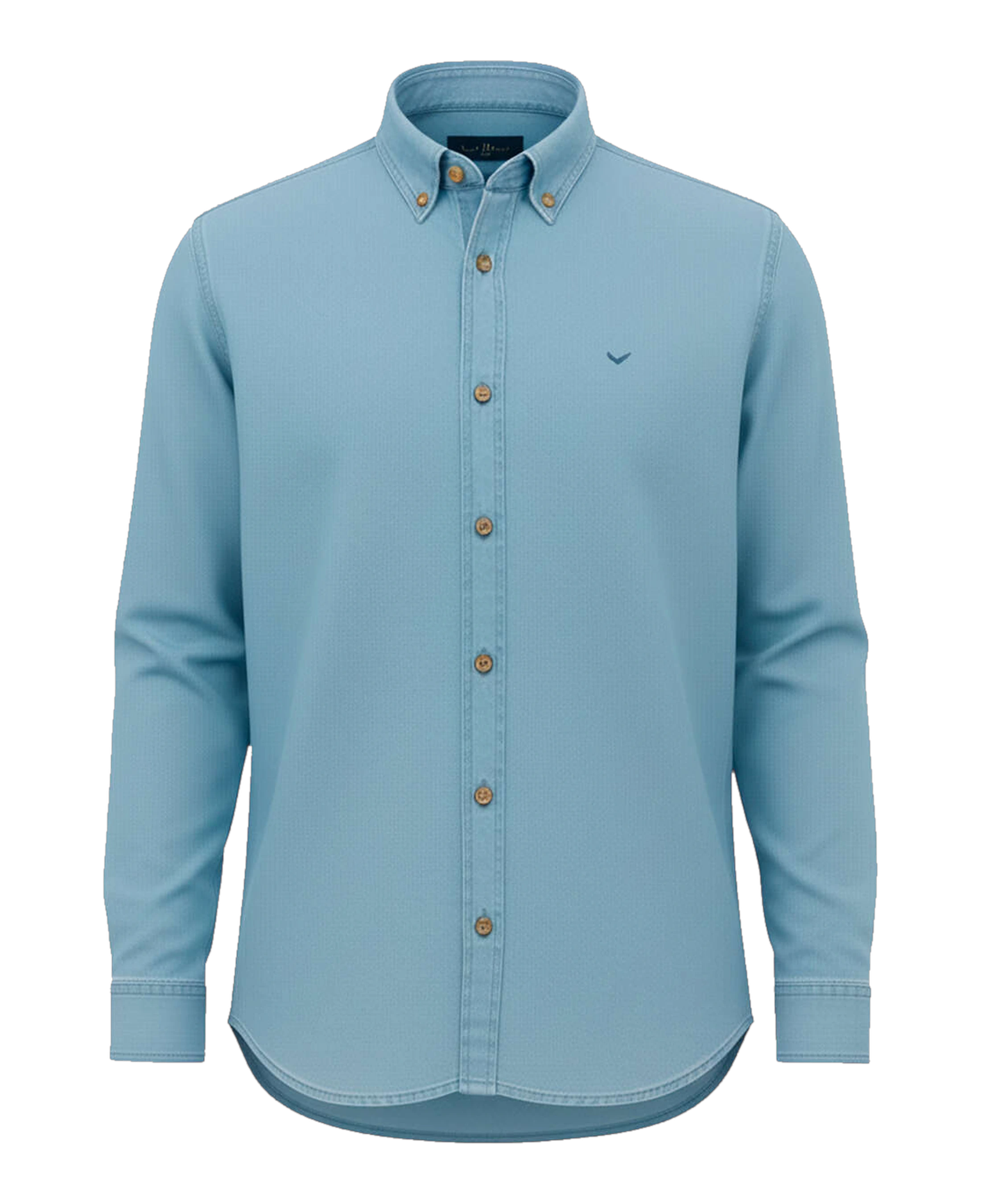 Camisa Boston Denim Lavado Claro, vista de producto