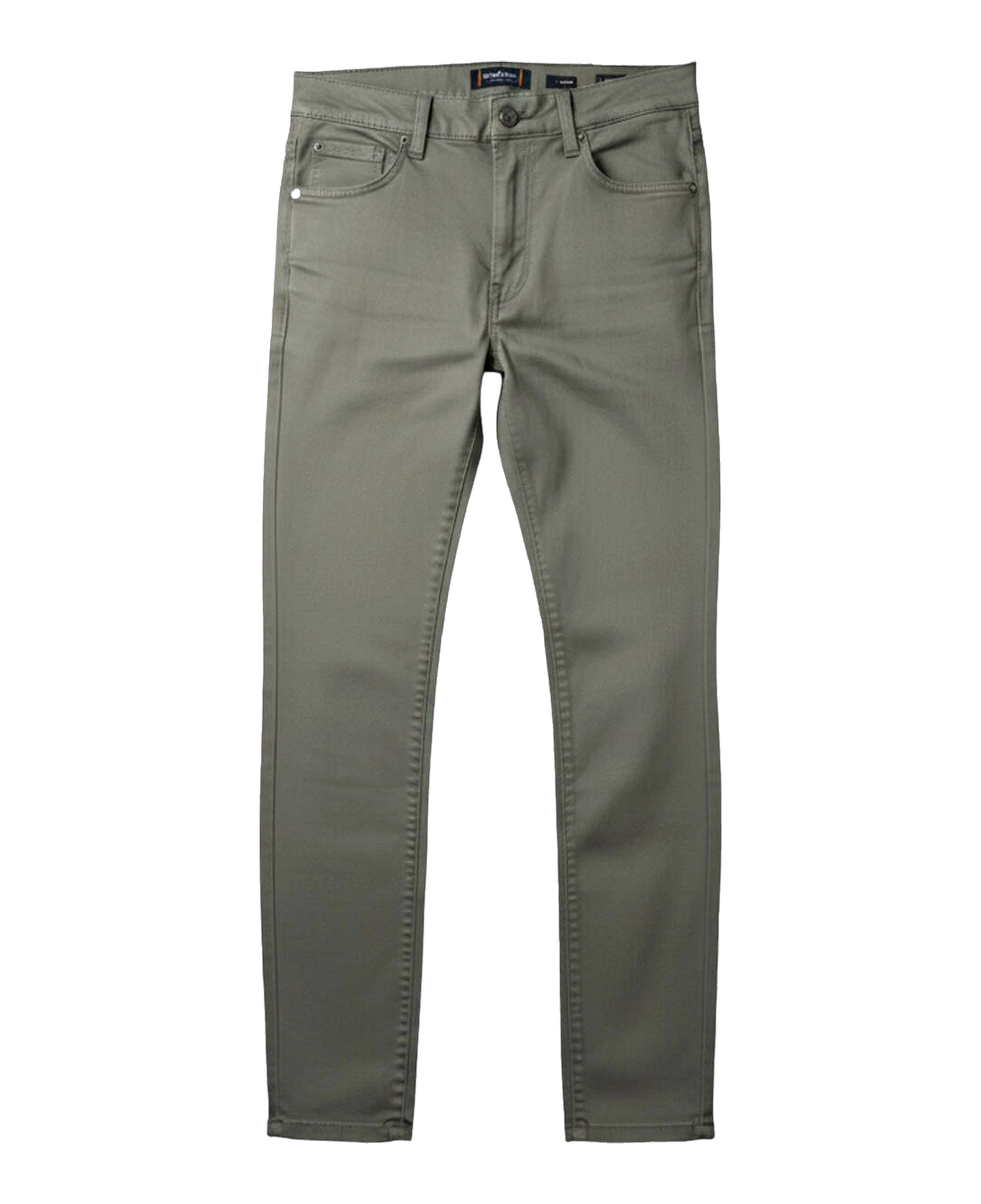 Pantalón Boston Ringo de Sarga 5 Bolsillos Musgo, vista de producto
