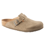 Boston Birkenstock Versión Vegana Microfibra Desert Dust Gray Taupe - ECRU