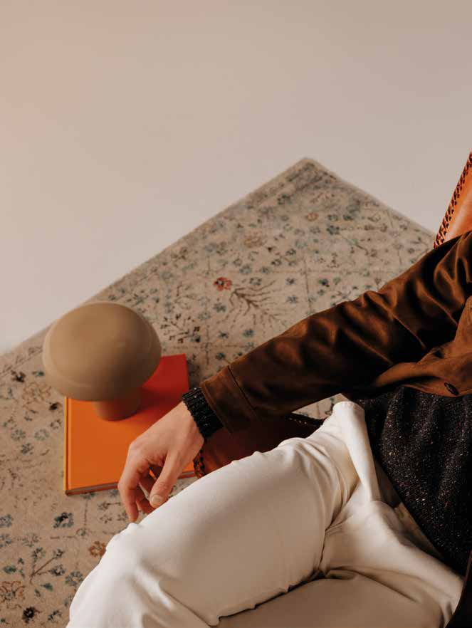 Sobrecamisa Boston Denver Café, detalle editorial
