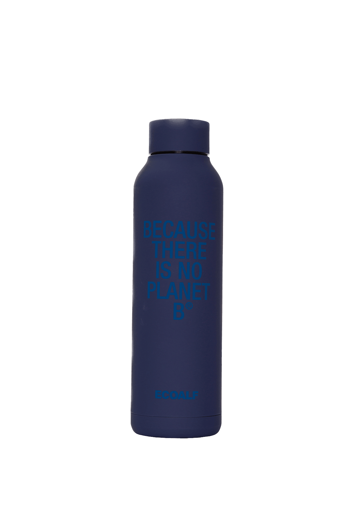 Botella Ecoalf Grande de Acero Inoxidable Bronson Sapphire Blue - ECRU