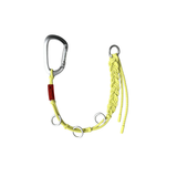 Porte-clés TOPOLOGIE tressé noir