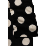 Bufanda TIFFOSI Angelic A negra de lunares, flat frontal