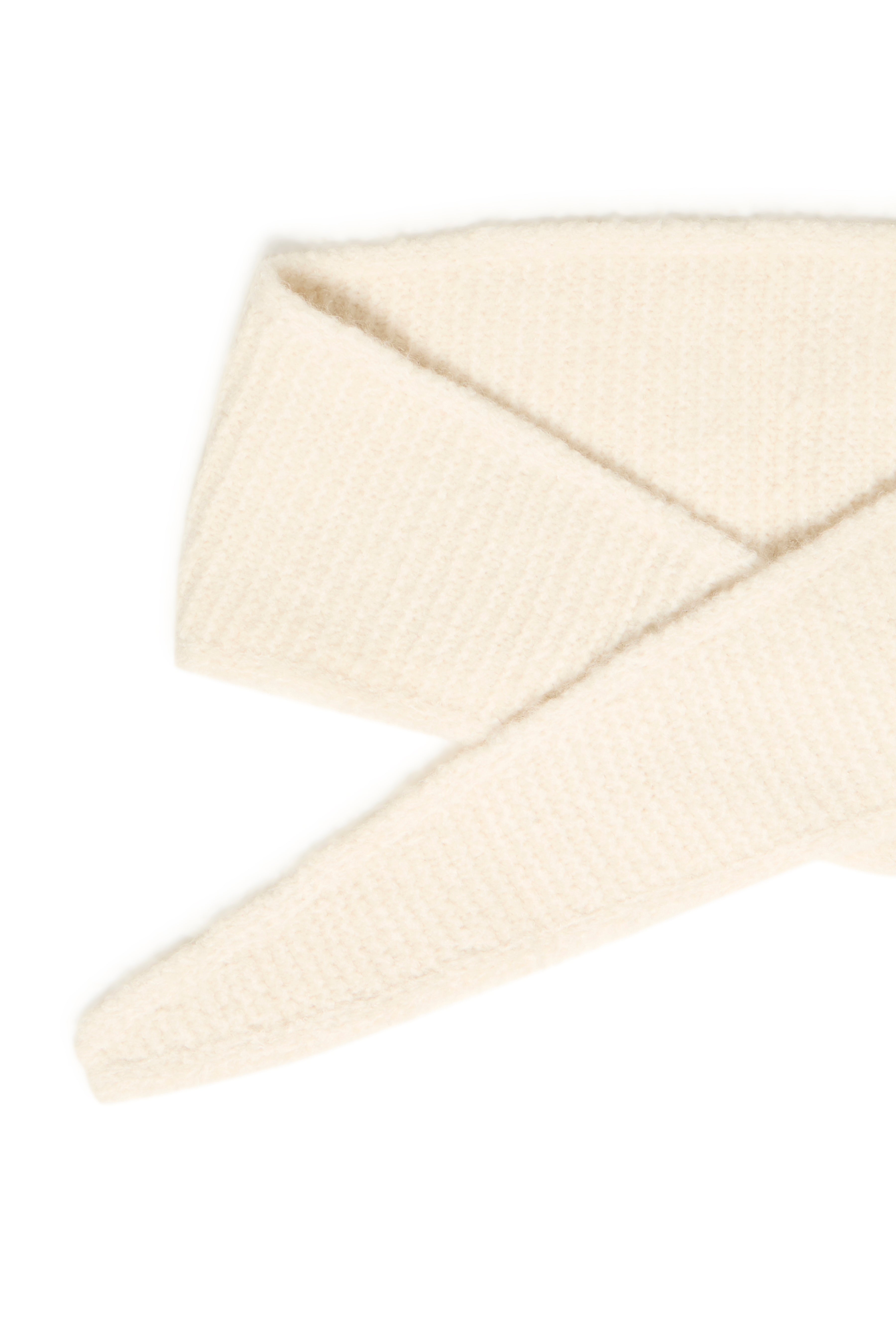 Bufanda B.YOUNG Vilko Birch Melange — detalle oficial del tejido
