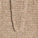 Bufanda B.YOUNG Vilko Walnut Melange — detalle oficial del tejido