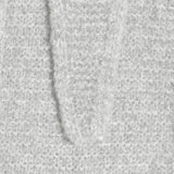 Bufanda B.YOUNG Vilko Mid Grey Melange — detalle oficial del tejido