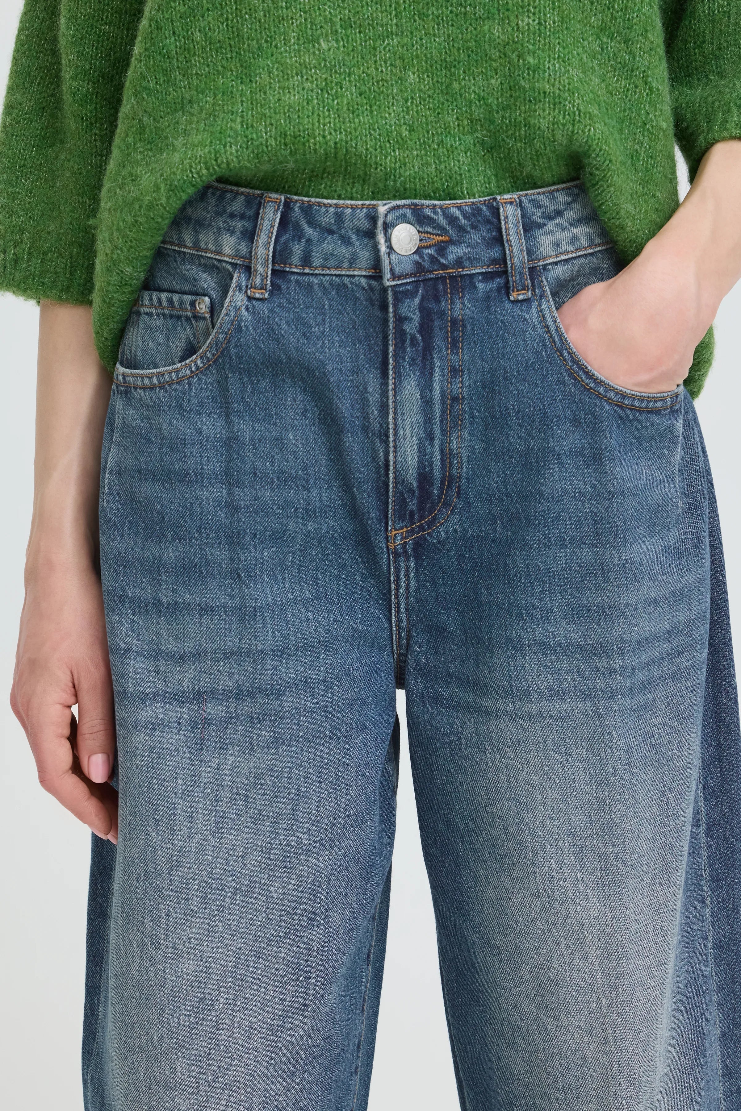 Jeans B.YOUNG Bykalluna Mid Blue Denim — vista 4